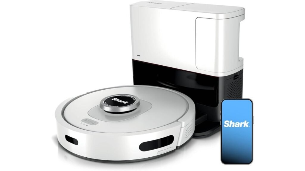 Shark Robô aspirador de pó AI Ultra Voice Control com Matrix Clean, mapeamento doméstico, capacidade para 60 dias