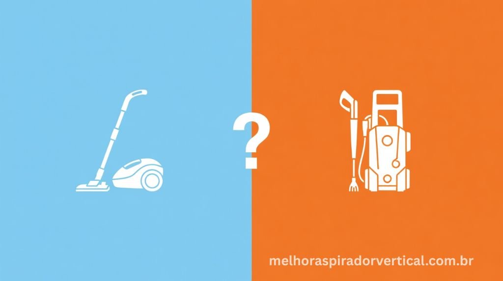 Seção de perguntas frequentes sobre aspirador a vapor vs lavadora de alta pressão
